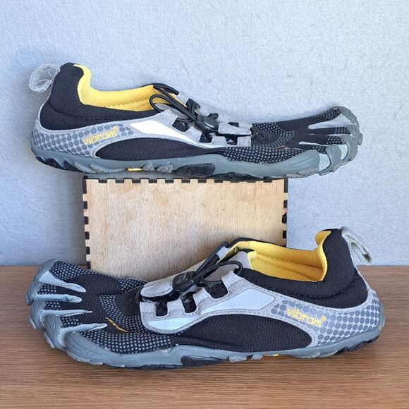 Vibram FiveFingers LS Bikila Womens Size EU 39 US 8 Gray Black W358 Sandals Shoe - Picture 4 of 12